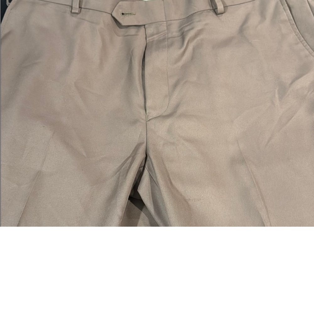 Joseph A Tan Dress Pants Flat Front